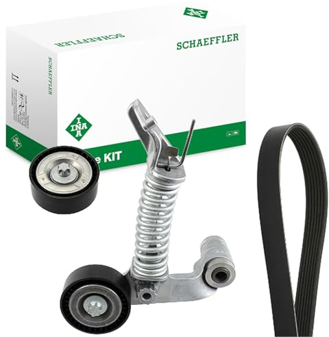 INA 529 0319 10 Keilrippenriemensatz 1745mm 5-Rippenanzahl Kompatibel mit MERCEDES-BENZ B-Klasse W246, W242 0009932096 117205DB0A 0019933096