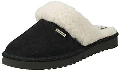 Rohde Damen, Frauen, Hausschuhe,verbandschuhe,Therapie-Stiefel,Klett-Hausschuhe,SCHWARZ,38 EU / 5 UK