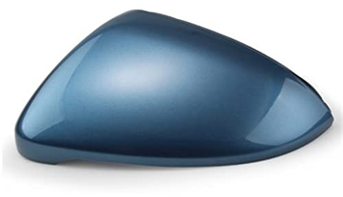 Für VW Für Golf MK7 2013-2018 Für Touran L 2016-2017 Für Golf 7 GTD/GTE Auto Seitenflügel Rückspiegel Abdeckung Fall Cap Shell(Blue,links)