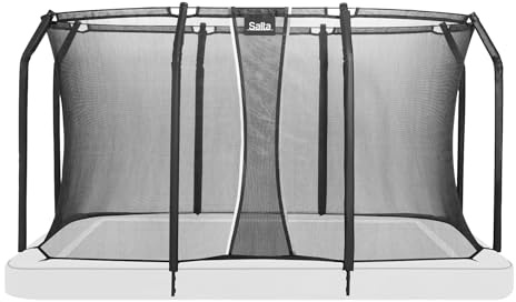 Salta Sicherheitsnetz – Ground - 305x214cm - Schwarz – Geeignet Royal Baseground Sports Trampolin