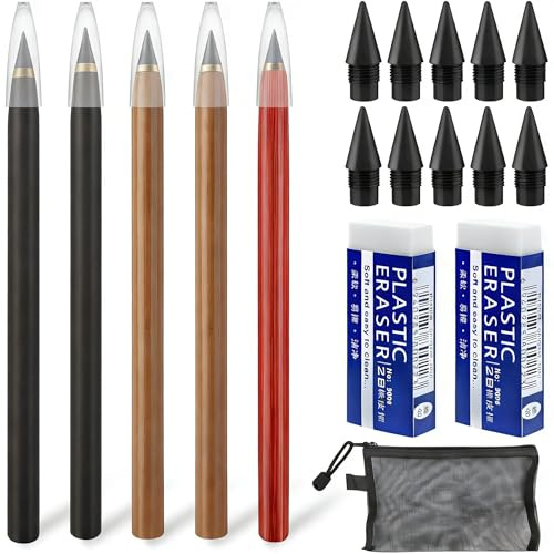 Sheryl&Rain Evig blyertspenna, blyertspennor 5 Eternal oändlig inkless blyertspenna Infinity-penna