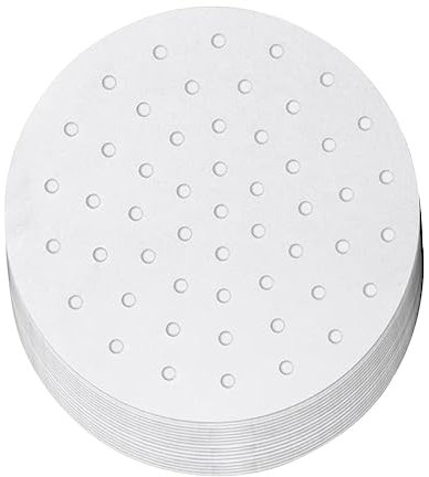 Zerodeko 200pcs Non-Stick Parchment Papers Baking Paper Easy to Use Non-Stick for Air Fryers