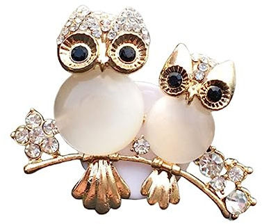 SEWOART Diffusore Di Fragranze Per Auto A Forma Di Gufo Clip Per Profumo Per Bocchette Dell'aria Profumatore Per Interni Auto Sicuro E Durevole