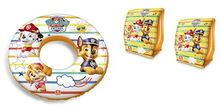Mondo Toys - Set of Armrests and Donut for Children Sea Summer Pool (Paw Patrol)