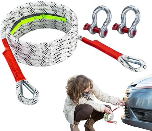 Kinetisches Bergungsseil Abschleppseil Abschleppseil Verlängerung Abschleppseil Anhänger Auffanggurt Offroad Abschleppseil Seil
