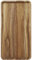 YUANQIAN Bandeja de madera de acacia, tabla de embutidos de madera, bandeja rectangular de madera para servir alimentos, frutas y queso, 35 x 18 cm, bandejas de postre de madera (1)