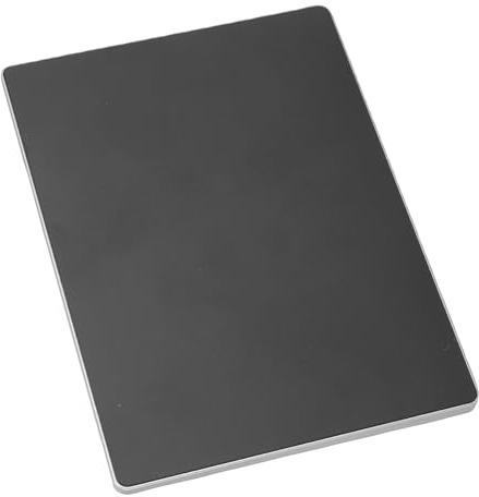 Fockety Touchpad USB con Cable, ratón con trackpad Grande y Delgado de aleación de Aluminio con múltiples Gestos, ratón con touchpad portátil para Ordenador de sobremesa y portátil (Black)