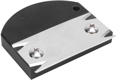 Oumefar Träkanttrimmer Robust Gradhyvel för Träbearbetning, Kompakt Lätt Handhyvel för PVC ABS-plywood, med 2 Ersättningshuvuden för Gör-det-själv-snickare