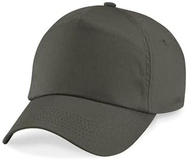 GIDUTEX Baseball Cap 5 Panel Unisex 100% Baumwolle Herren Damen Verstellbar Klettverschluss