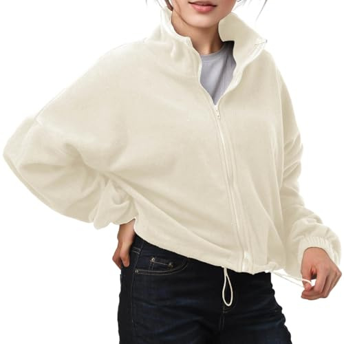 Generico Felpe con Cappuccio Oversized con Stampa di Lettere Stile Hip Hop Ampia Maniche Lunghe Adatte a Autunno e Inverno (White, S)