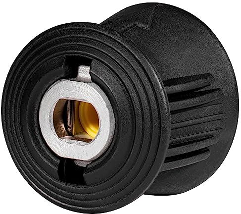 YUET Accessori per Idropulitrici, Attacco Rapido Alta Pressione per Karcher, Adattatore per Collegamento Tubo Flessibile, Raccordo Filettatura Femmina M22 14mm