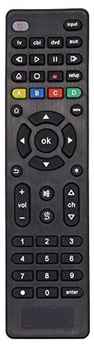 Universal Remote for TV/Smart TV/DVD/Blu-Ray/soundbar remote Compatible with All Major Brands and Models of Home Audio-Visual Equipment, Guaranteed to Work