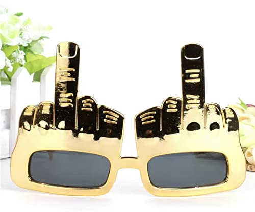 VBESTLIFE Golden Party Sonnenbrille für Erwachsene – Unisex UV400-getönte Sport- und Freizeitbrille mit flexiblen Bügeln, rutschfestem Design & leichtem Polycarbonat-Gestell