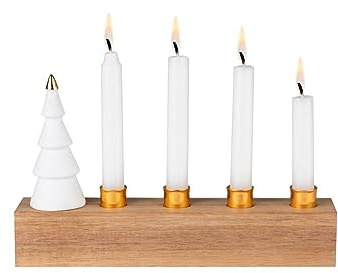 Räder Kerzenhalter Kerzenständer 'Adventstannen Design