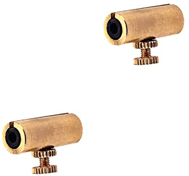 Supvox 2stücke Tone Dämpfer Für Unterdrückung Von -tönen Installieren Für Klangqualität Goldenes Design Zubehör Für Streichinstrumente