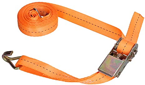 Spännrem spännrem spännrep remmar spärrhake rem polyester slitstark knytrem med spärrspänne för bil lastbil bagagevaror 8 (10 m (32,8 fot))
