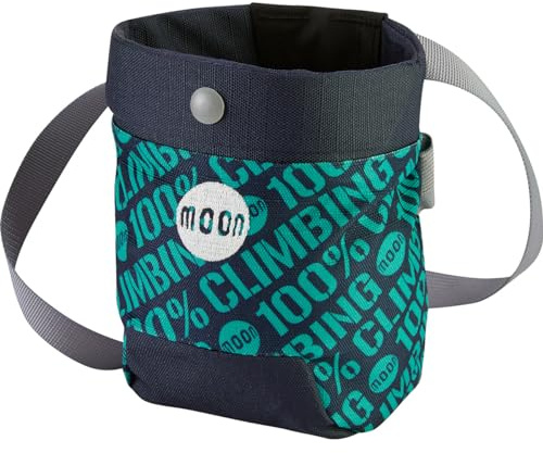 Moon Sport Chalk Bag Blau - Praktischer Kleiner Chalkbag, Größe One Size - Farbe 100% Indigo