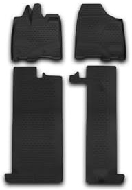 ELEMENT 3D Gummimatten Fussmatten Set passend für Toyota Sienna (2013-) | 100% passgenaue Auto Fußmatten | Grau | 100% passgenaue