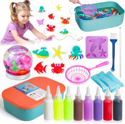 Demarsen Aqua Magic Water Elf 3D Fairy Creature Kit - DIY Creative Toy Set für Jungen und Mädchen ab 3 Jahren