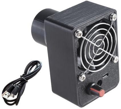 DC12V Portable 60 Air Blower Fan with Variable Speed Control and USB Connectivity for Outdoor Use