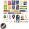 41Pcs Mum Stickers, Spiritual Vision Board Kit, Waterproof Positive Vinyl for Journals, Laptops, Scrapbooks - Inspire Your Daily Life with Unique City Scene Designs