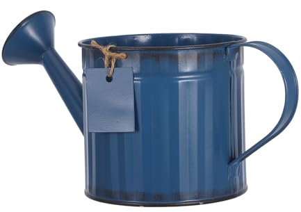 PHENOFICE Jardinière en Fer Forgé avec Arroseur Style Vintage pour Jardin Extérieur Intérieur