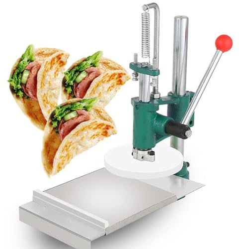 MáQuina Hacer Masa Pizza Rodillo para masa de pizza, máquina para hacer pasta, prensa manual de masa, prensa doméstica para pizza, tortillas, rebanadas de panqueques, 15 cm