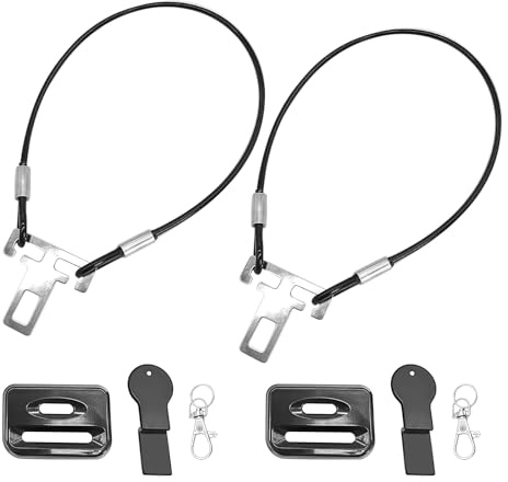 JOJOCY 2pcs Diebstahlschutz Wohnmobil Zubehör, Türsperre Einbruchschutz für Box Vans Wohnmobile, Caravan Box LKW Nutzfahrzeug Diebstahlschutz Zubehör