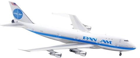 ZXGGASG For Pan Am Polished Boeing B747-100 Airliner Metal Diecast 1:200 Scale Aircraft Model N748PA single plane