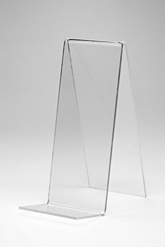 10 Stück Buchaufsteller,Buchstützen,Buch Ständer,Warenpräsenter aus Acrylglas