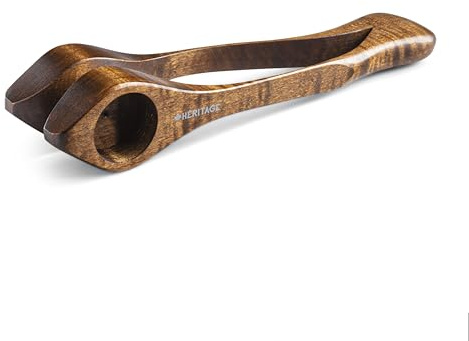 Heritage Musical Spoons Strumento a percussione, realizzato a mano in legno di acero canadese, suono folk in legno naturale, ottimo regalo per tutte le età con qualsiasi esperienza musicale, grande,