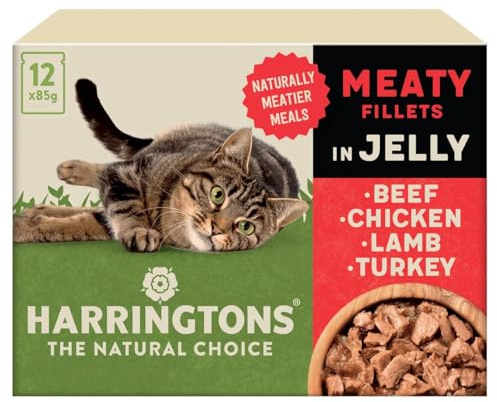 Harringtons Meaty Selection in Jelly Cat Food 12pk 85g, White