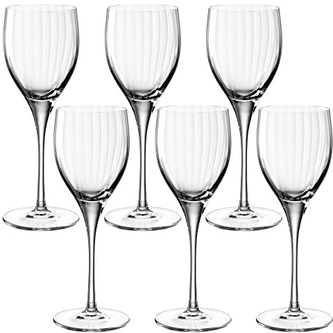 LEONARDO HOME Poesia 069162 - Set di 6 bicchieri da liquore, lavabili in lavastoviglie, in vetro, 190 ml