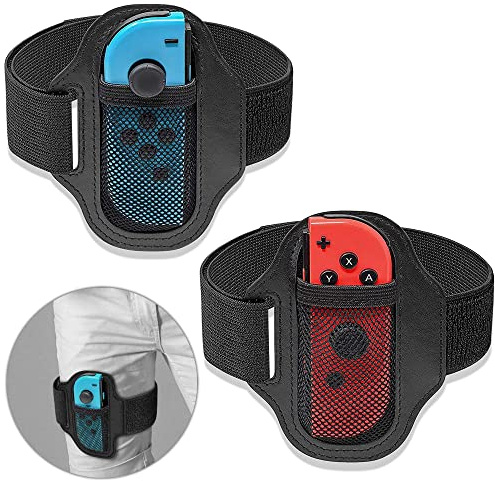 HAOBIN 2 StüCke Leg Band FüR Switch Beingurt FüR Switch Sports Strap Kompatibel Mit Switch Adventure Beingurt FüR Switch Elastisches Leg Strap FüR Switch Verstellbare Elastische Beingurte