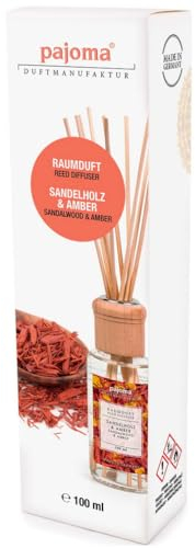 pajoma Raumduft Sandelholz & Amber, 1er Pack (1 x 100 ml)