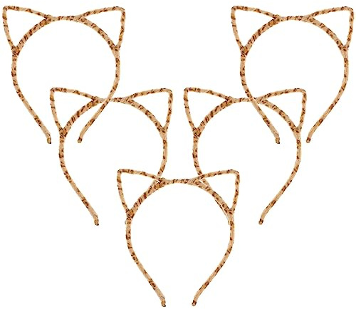 FRCOLOR Katzenohr Stirnband Katze Ohr Cosplay Stirnband Katzen Cosplay Haarband Lolita Ohren Tier Ohren Katze