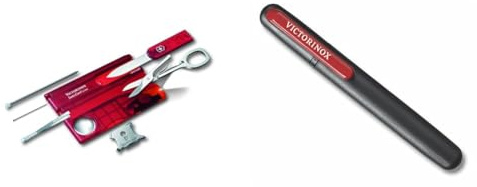 Victorinox Swiss Card Lite - Multi Tool, Credit Card Size, 13 Functions & Swiss Army Knife Sharpener, Dual Knife Sharpener Professional, Portable, Black/Red