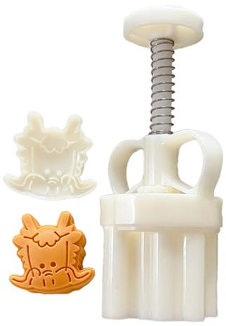 Moule à gâteau chinois en forme de tête de dragon - Sûr et facile à nettoyer - Décoration de pâtisserie en silicone