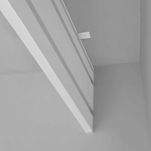 Blackout Curtain Pelmet Box - Valance Frame for Sliding Door/Bay Window, 350cm (11.5ft) - White Panel Cover, No Track Included, Ideal for Home Décor and Light Control