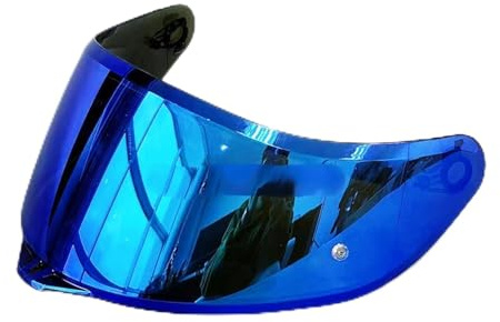 Motorcykel Motorcykelhjälmsvisir, linsskydd, for AGV, for K5, for K5S, for K5-S, for K3SV, for K1, for K1S, for Compact ST, glasögon, integraltillbehör, snygg design(Deep Revo Blue)