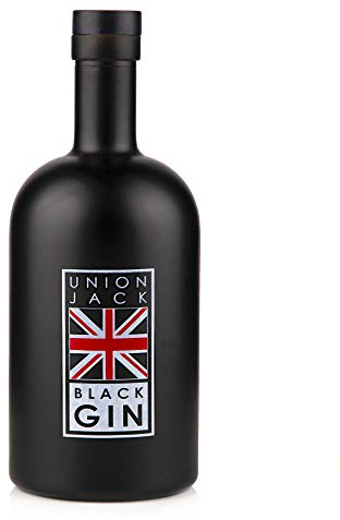 The Handmade Gin Company - Premium Union Black Jack Gin - 40% ABV - Made in Britain - 4x Distilled - Aniseed Notes - 50cl Bottle