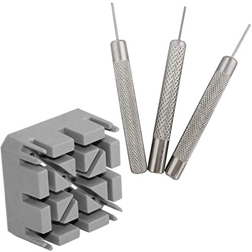 Profi-Stiftaustreiber-Set zum Kürzen von Metallarmbändern - Markenware