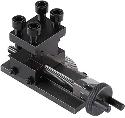 Drehwerkzeughalter, Mini Drehmeißel Werkzeughalter Zubehör aus Wolframstahl 30 Grad Drehbar S/N: 10154 für SIEG C0 Mini Drehmaschine