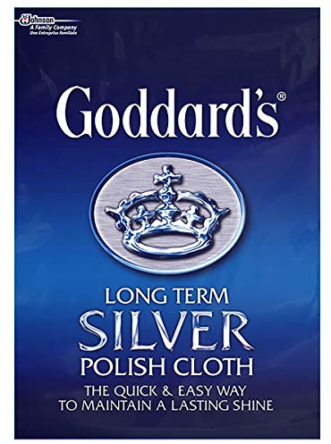 Goddard's, Long Term Silver Polish Cloth, Pack of 12