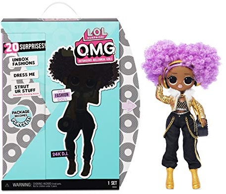 MGA L.O.L. Surprise - OMG 3.8 Puppe - 24K DJ (574217)