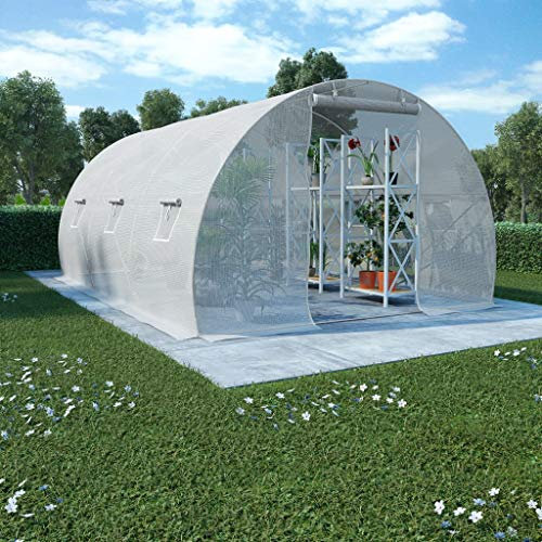 Jardinage – Gazon et jardin – Serre 13,5 m 450 x 300 x 200 cm