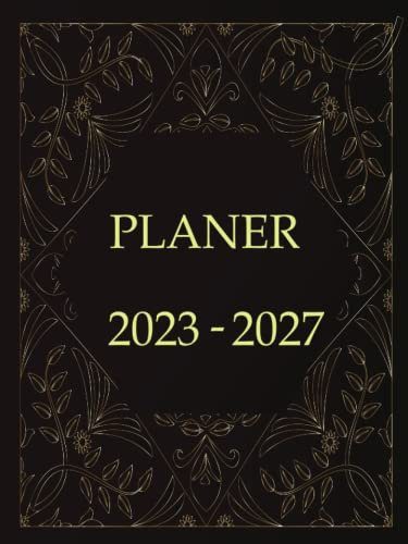 Planer 2023-2027: Monatsplaner 202023-2027 , 5 jahres planer 60 Monate , mit Deutschlands gesetzliche Feiertage ,Festtag , Ereignisse , Kalender & Organizer