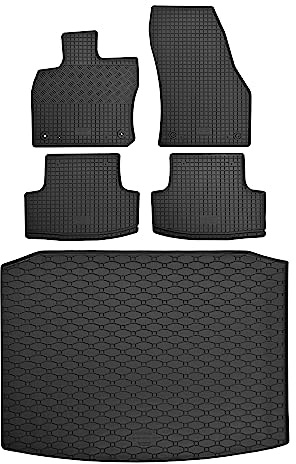 Stylisches Gummi- und Kofferraumwanne Set geeignet für SEAT Ateca 4x2 ab 2016 - Schützen und Aufwerten in Einem.