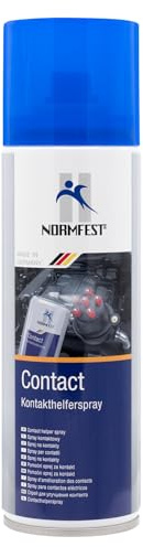 Normfest Contact – Kontakthelfer-Spray zur Unterstützung der Zündfähigkeit bei Feuchtigkeit, verbessert Leitfähigkeit & Startverhalten, ideal für Zündanlagen, Steckverbindungen & Relais im Kfz 300 ml