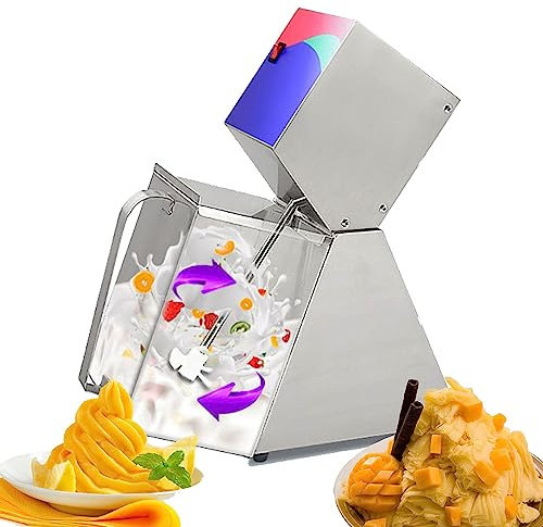 YXYLJOZ Máquina mezcladora automática de Helados, Licuadora de Helados eléctrica de 13L,Máquina mezcladora de Helados Comercial de 120W,Máquina mezcladora Profesional de Batidos